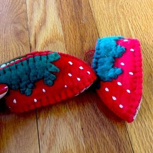 Baby 3-6 mo strawberry shoes